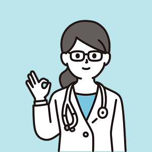 Businessman with thumbs up